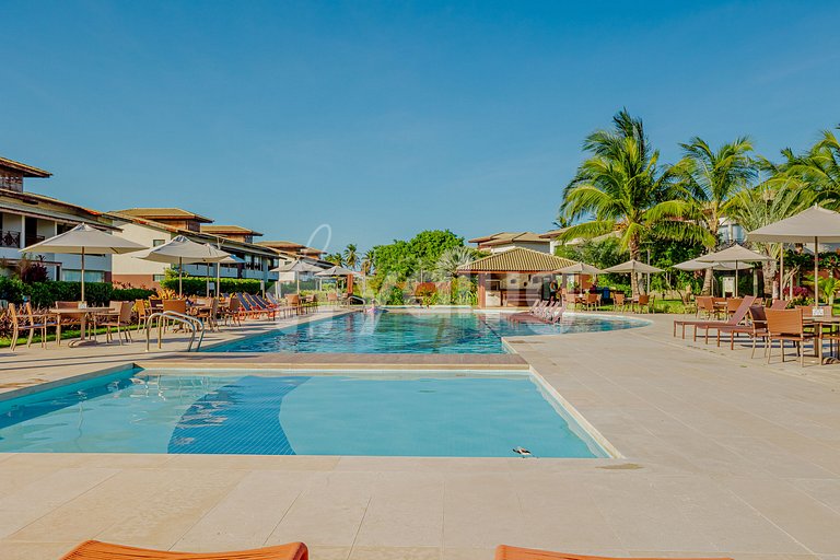 IM12 Great 3-bedroom apt in a beachfront cond. - Imbassaí