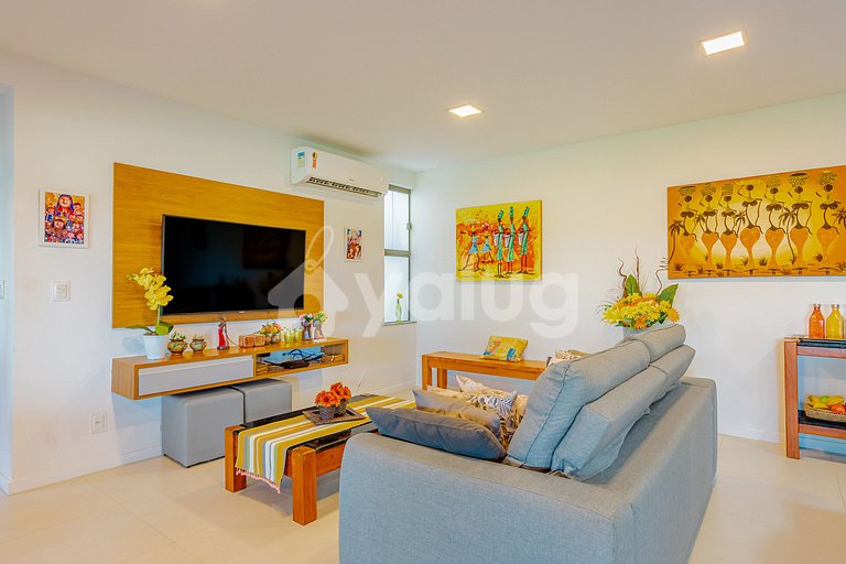 IM12 Great 3-bedroom apt in a beachfront cond. - Imbassaí