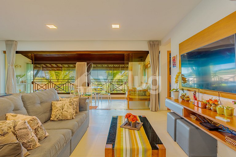 IM12 Great 3-bedroom apt in a beachfront cond. - Imbassaí