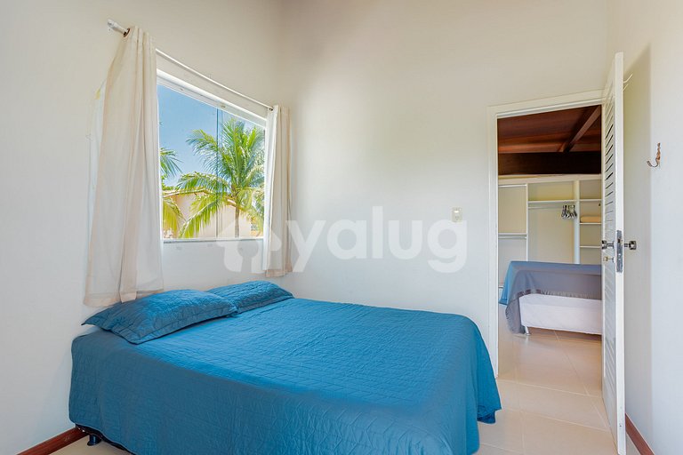 Beautiful house with 6 bedrooms, 100m from Guarajuba beach.