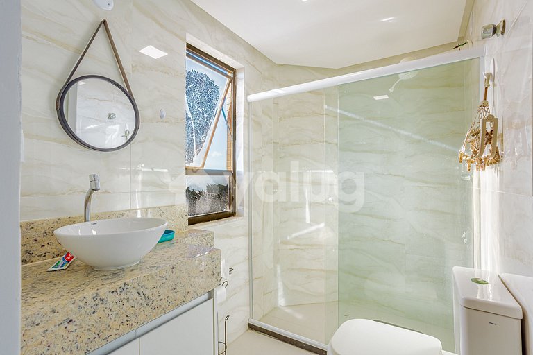 VT08 LIndo Apartamento Quarto/Sala 100 Metros da praia