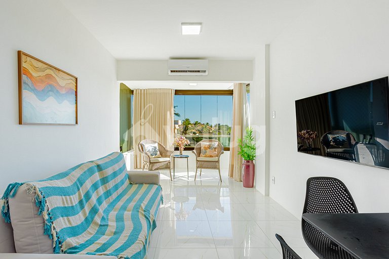 VT08 Hermoso Apto de un Dormitorio a 100 Metros de la Playa.