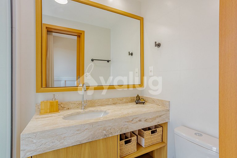 VT07 Magnífico apartamento/2 suites a 300 metros de la playa