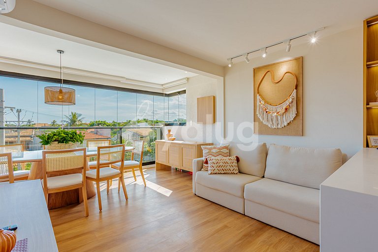 VT07 Magnífico apartamento/2 suites a 300 metros de la playa