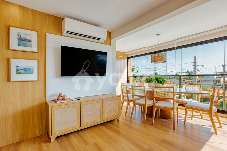 VT07 Magnífico apartamento/2 suites a 300 metros de la playa