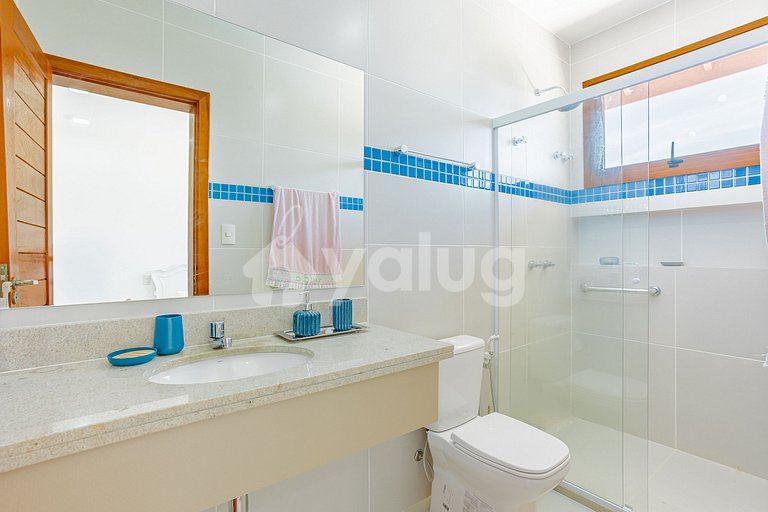 PF145 Linda Casa Com piscina 5 Suítes a 500m da praia