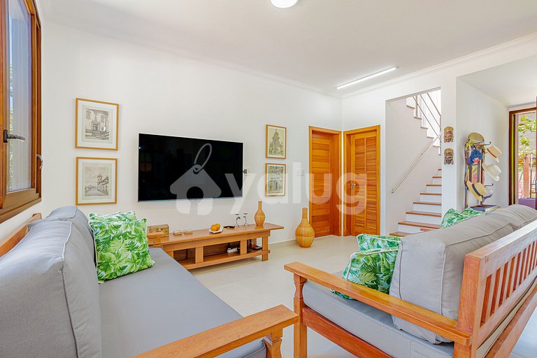 PF145 Linda Casa Com piscina 5 Suítes a 500m da praia