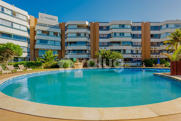 VT08 LIndo Apartamento Quarto/Sala 100 Metros da praia