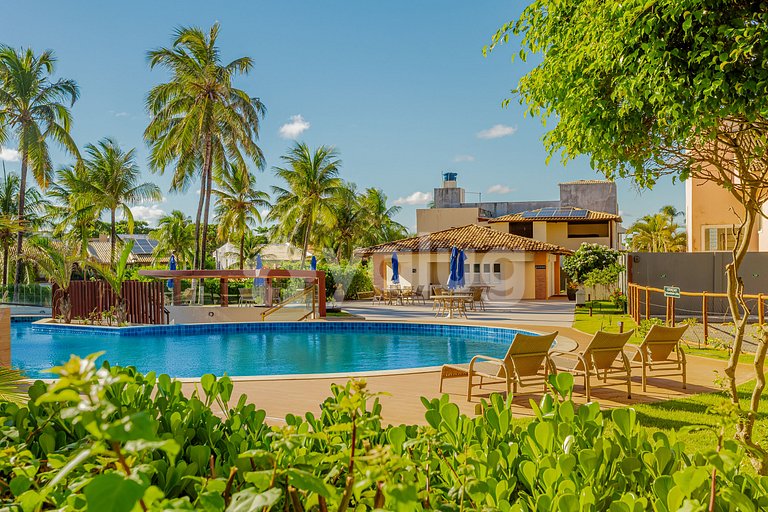 VT08 LIndo Apartamento Quarto/Sala 100 Metros da praia