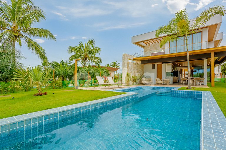 Encantadora casa de 5 suites - Reserva Sauípe