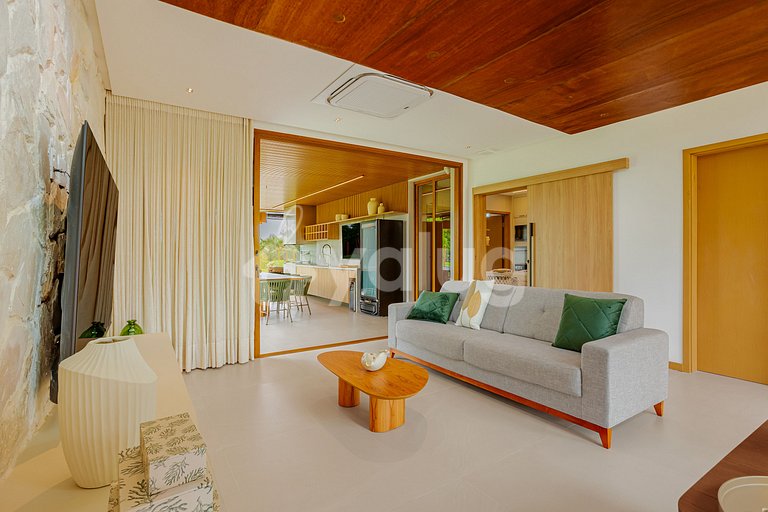 Encantadora casa de 5 suites - Reserva Sauípe