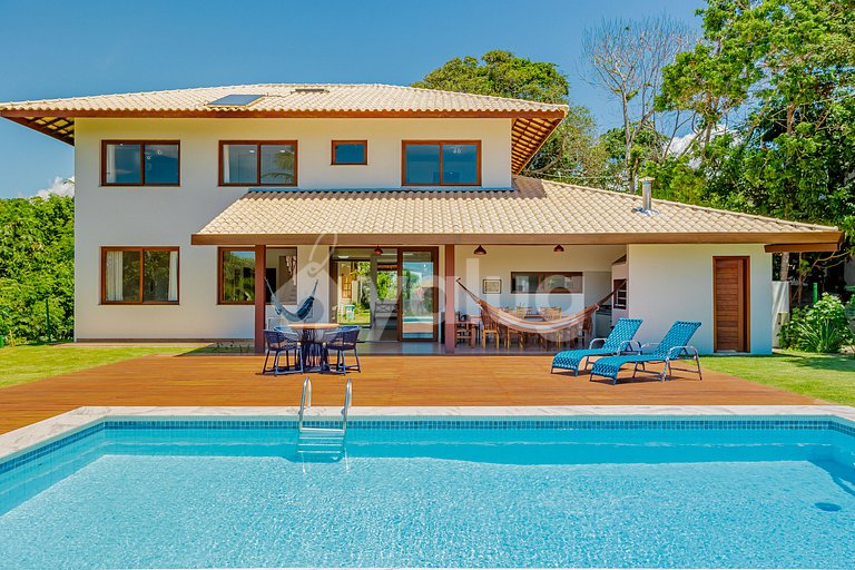 PF145 Hermosa casa con piscina 5 suites, a 500 m de la playa