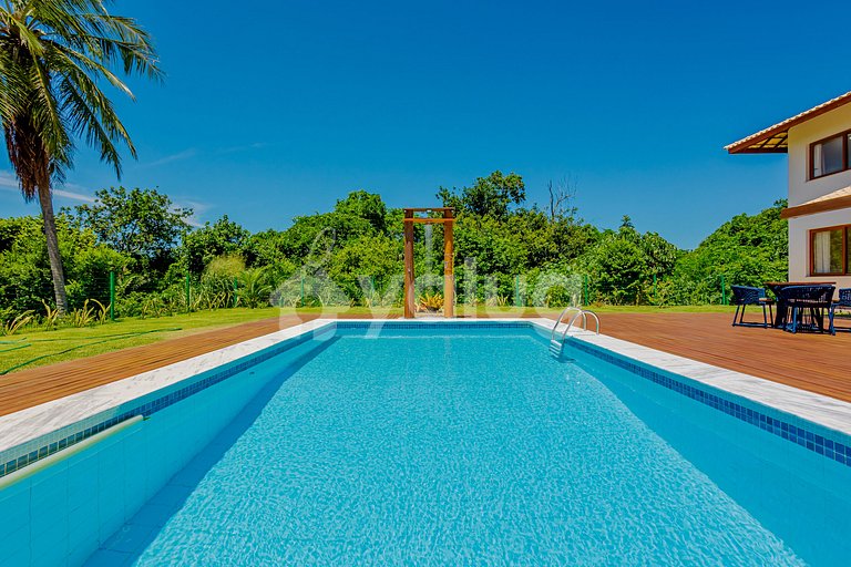 PF145 Hermosa casa con piscina 5 suites, a 500 m de la playa