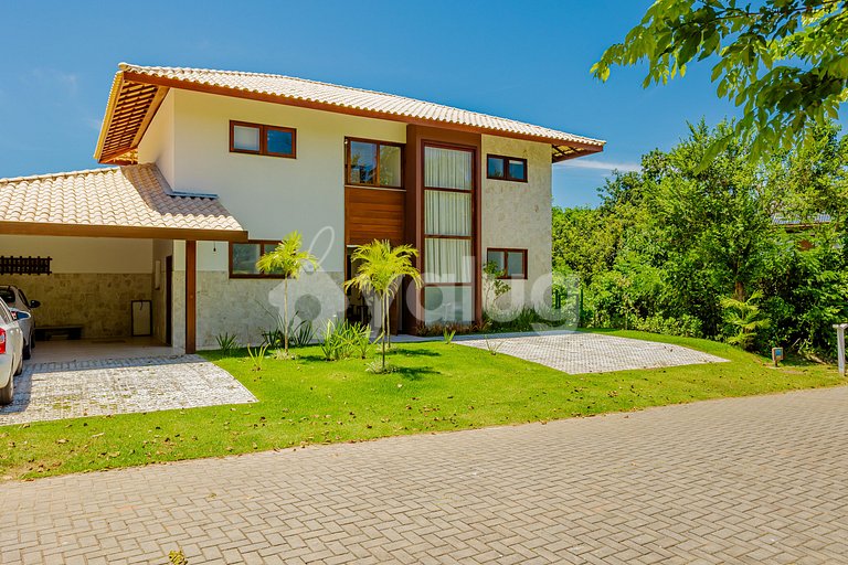 PF145 Linda Casa Com piscina 5 Suítes a 500m da praia
