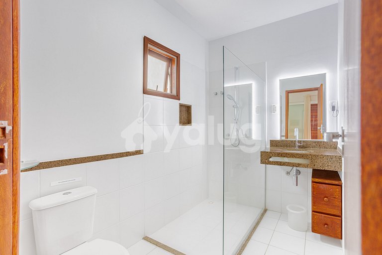 Maravilhosa Casa Pé na areia com Piscina e 5/4.