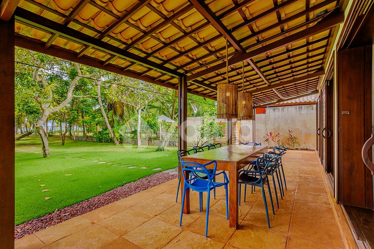 Maravilhosa Casa Pé na areia com Piscina e 5/4.