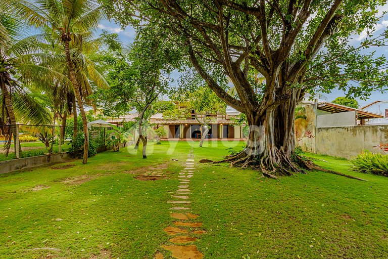 Maravilhosa Casa Pé na areia com Piscina e 5/4.