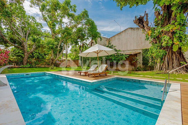 Maravilhosa Casa Pé na areia com Piscina e 5/4.