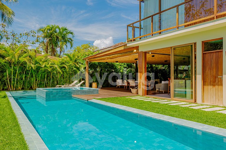 Linda Casa 6 Suítes 200 Metros da praia - Praia do Forte