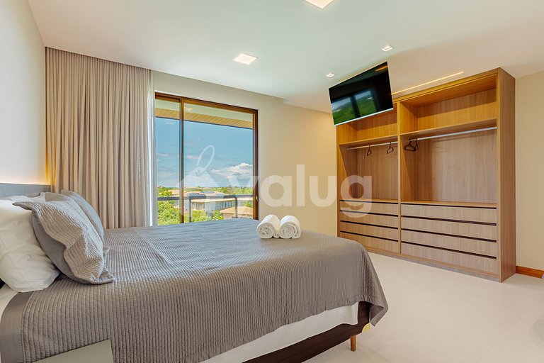 Hermosa casa con piscina y 7 suites - Praia do Forte