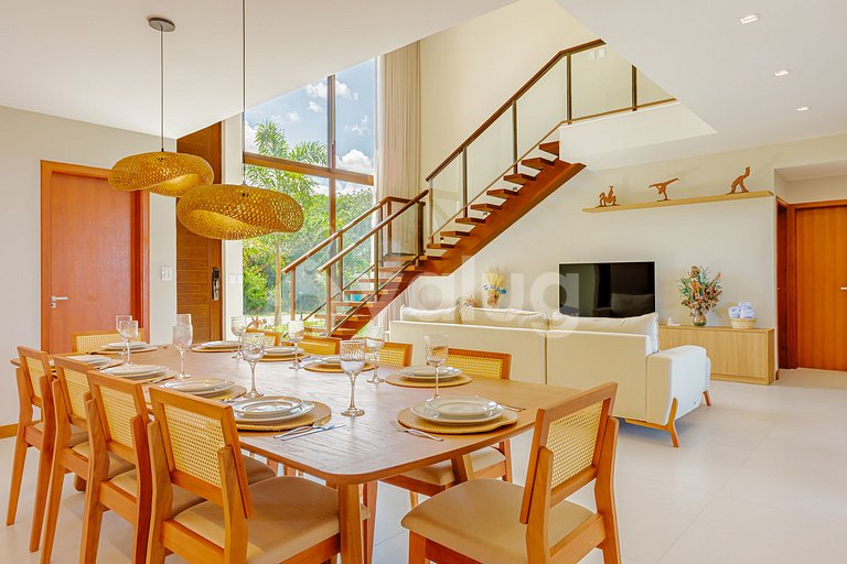 Beautiful House with Pool and 7 Suites - Praia do Forte