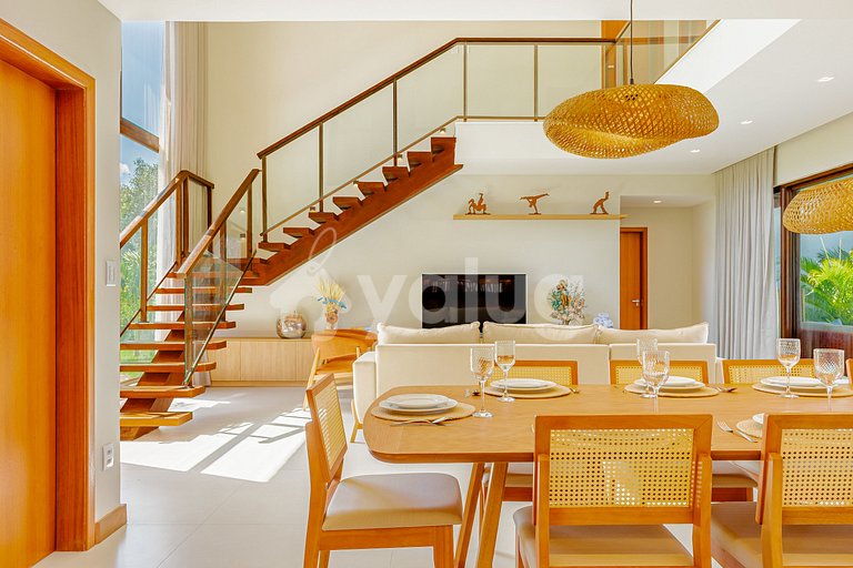 Maravilhosa Casa com piscina e 7 suítes - Praia do Forte