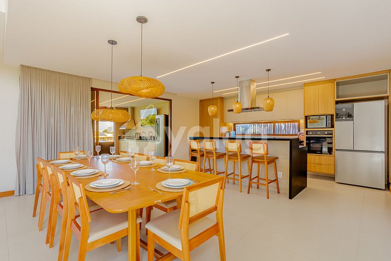 Beautiful House with Pool and 7 Suites - Praia do Forte