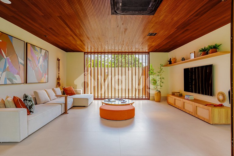 Hermosa casa 6 suites a 200 metros la playa - Praia do Forte