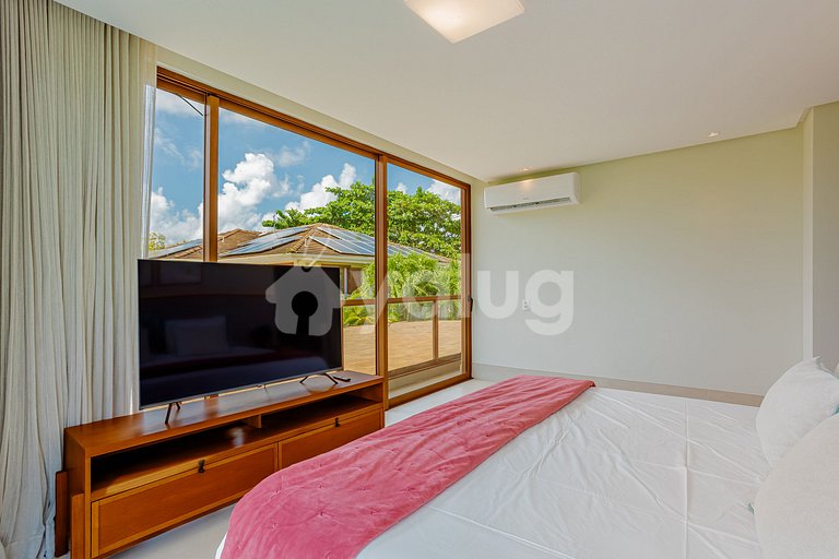 Beautiful House with 6 Suites 200m from Beach Praia do Forte