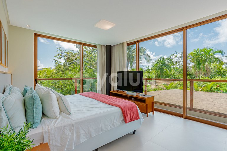 Beautiful House with 6 Suites 200m from Beach Praia do Forte