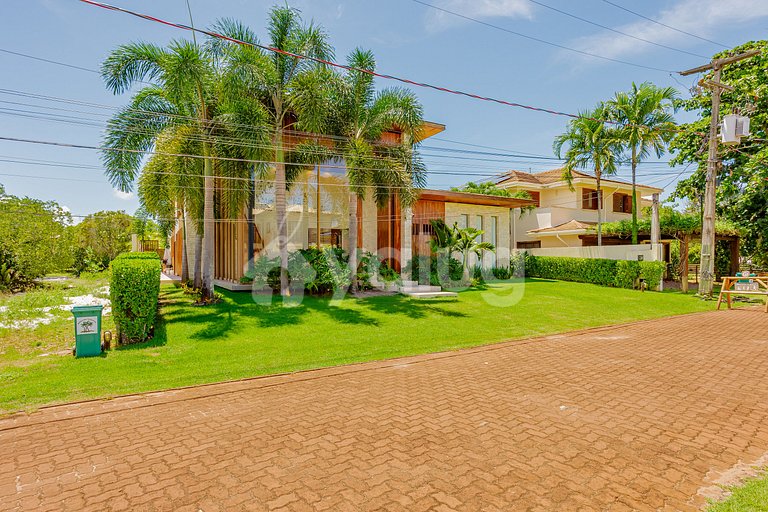 Linda Casa 6 Suítes 200 Metros da praia - Praia do Forte