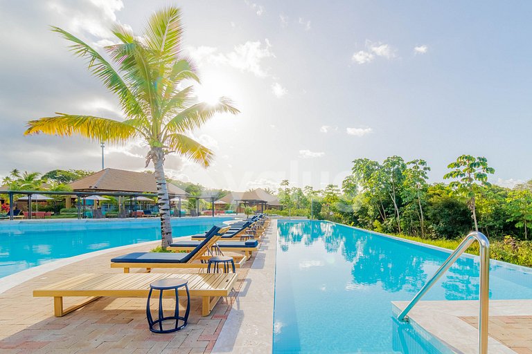 Maravilhosa Casa com piscina e 7 suítes - Praia do Forte