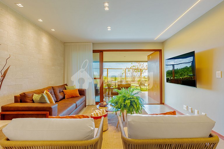 Beautiful Apartment in a Beachfront Condominium - Itacimirim