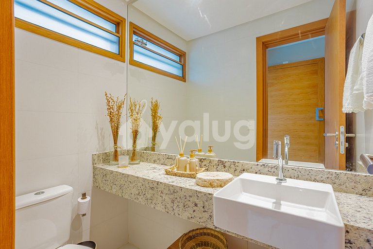 Lindo Apartamento em Condomínio Pé na Areia em Itacimirim