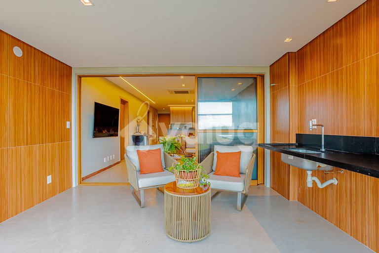 Beautiful Apartment in a Beachfront Condominium - Itacimirim