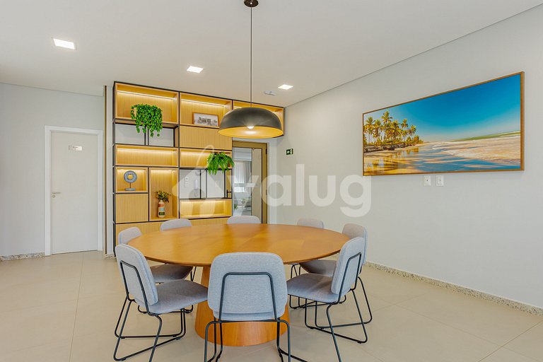 Excellent studio apartment for 3 people, with pool