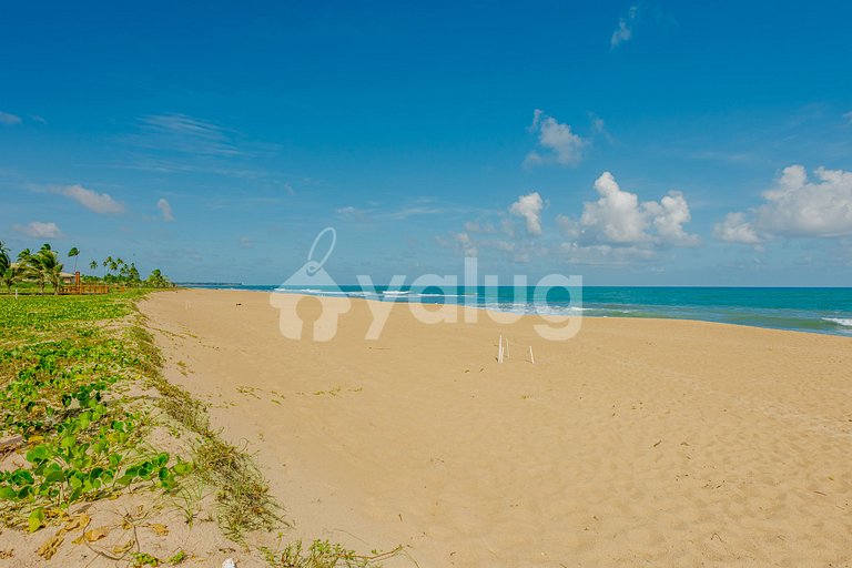 Lindo Apartamento em Condomínio Pé na Areia em Itacimirim
