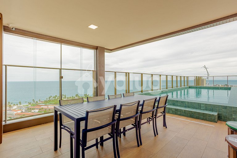 Excelente Studio com Vista para a cidade - Rio Vermelho