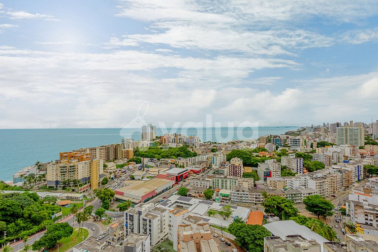 Excelente estudio con vista a la ciudad - Rio Vermelho