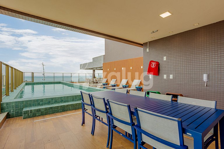 Excelente Studio com Vista para a cidade - Rio Vermelho