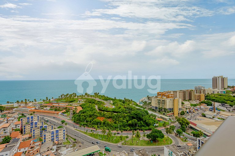 Excelente estudio con vista a la ciudad - Rio Vermelho