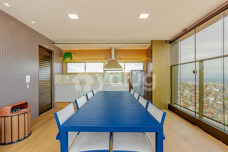 Excelente Studio com Vista para a cidade - Rio Vermelho