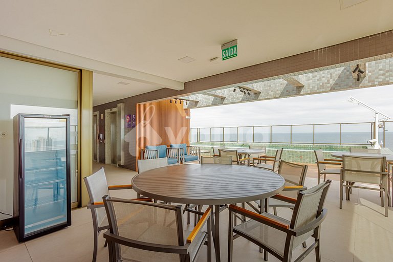 Excellent Studio with City View - Rio Vermelho