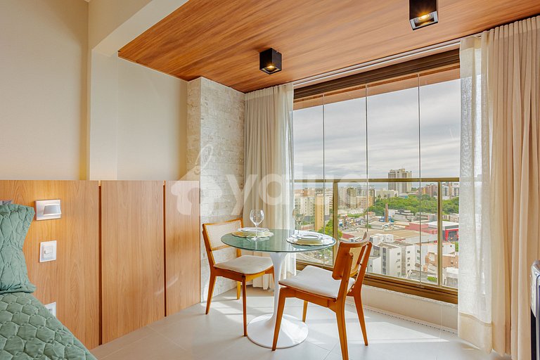 Excellent studio apartment for 3 people, with pool