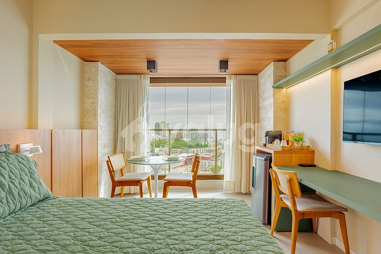 Excellent Studio with City View - Rio Vermelho