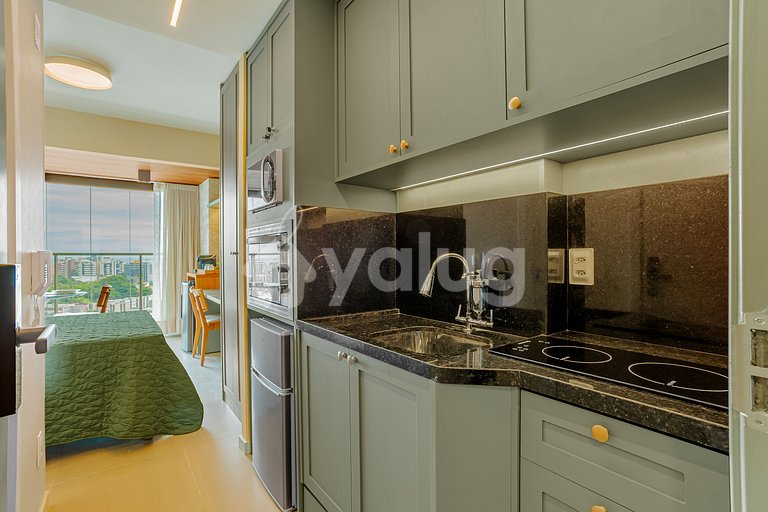 Excellent Studio with City View - Rio Vermelho