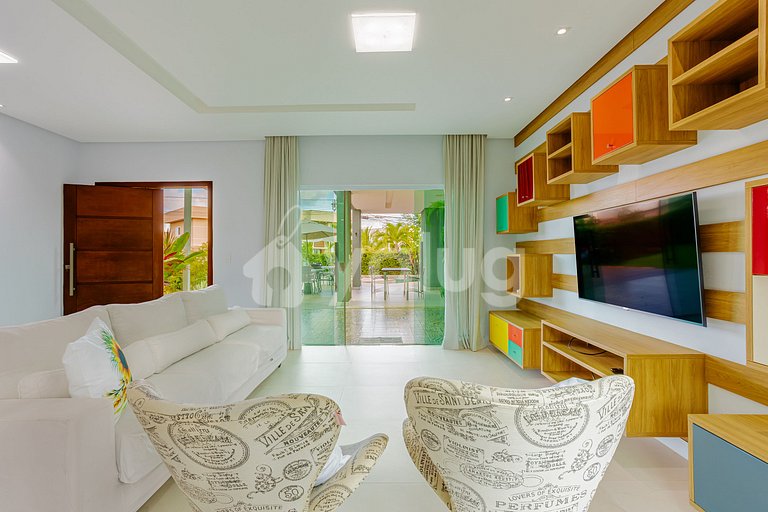 Beautiful house with 4 suites and a pool - Paraíso dos Lagos