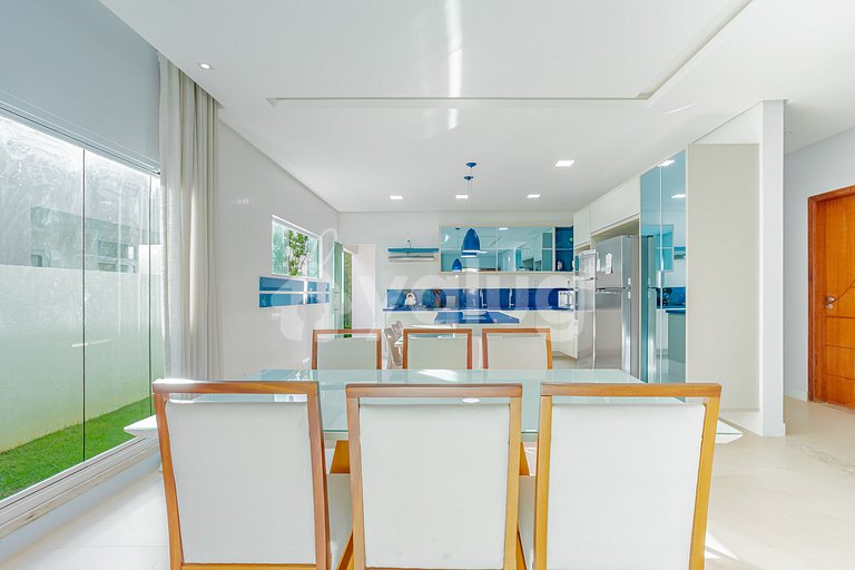 Pefeita casa 5 Suítes e Piscina - Paraíso dos Lagos