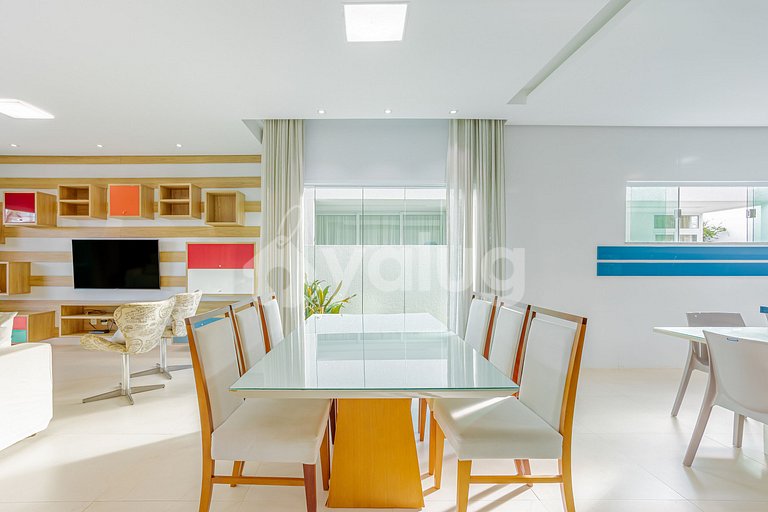 Beautiful house with 4 suites and a pool - Paraíso dos Lagos