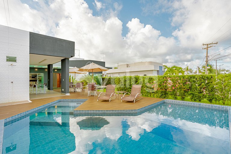 Beautiful house with 4 suites and a pool - Paraíso dos Lagos